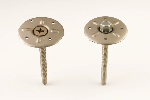 An assortment of different types of grating clips, including saddle, G, C, and L clips.